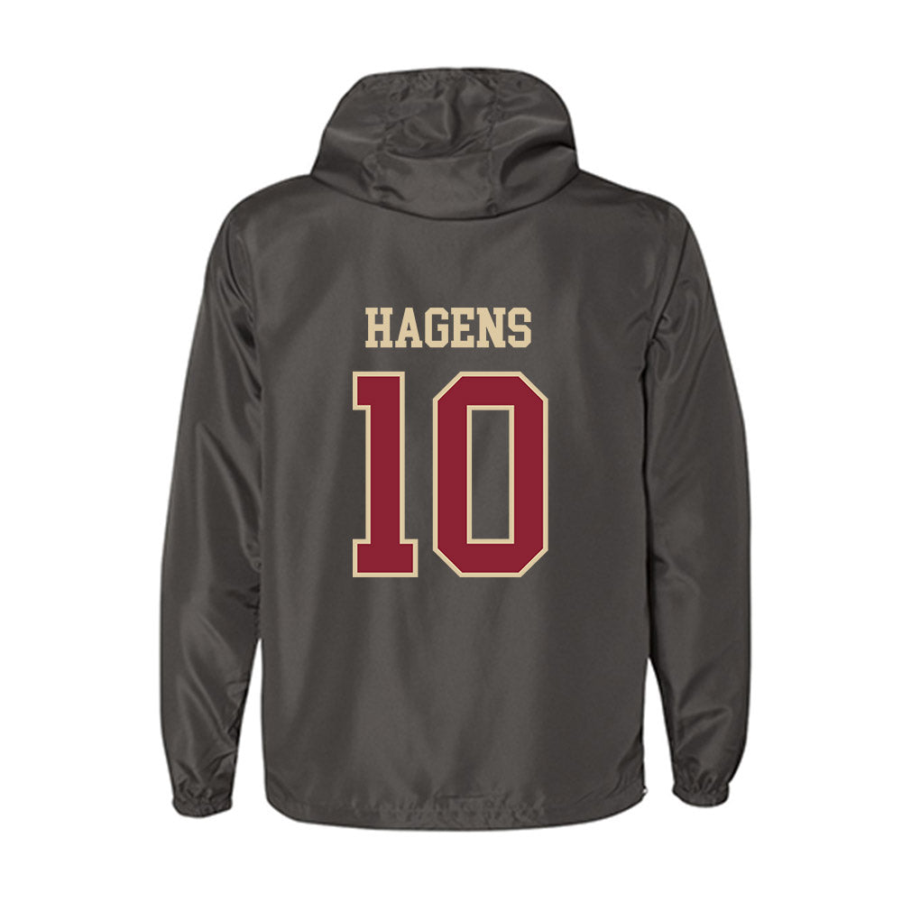Boston College - NCAA Men's Ice Hockey : James Hagens - Windbreaker-1