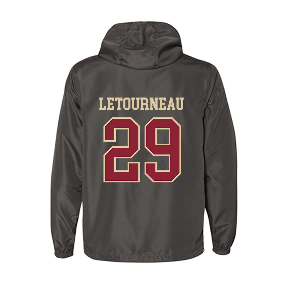 Boston College - NCAA Men's Ice Hockey : Dean Letourneau - Windbreaker-1
