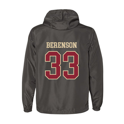 Boston College - NCAA Baseball : Logan Berenson - Windbreaker-1