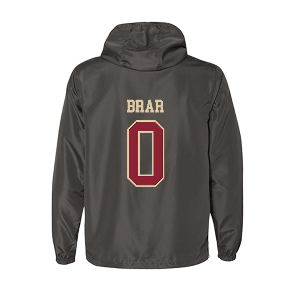Boston College - NCAA Men's Fencing : Sanjeet Brar - Windbreaker-1