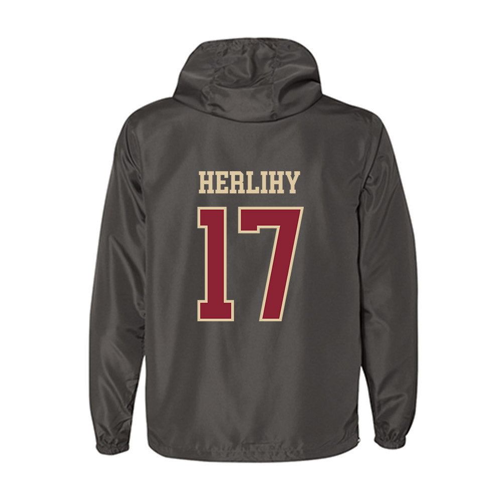 Boston College - NCAA Women's Lacrosse : Lauren Herlihy - Windbreaker-1