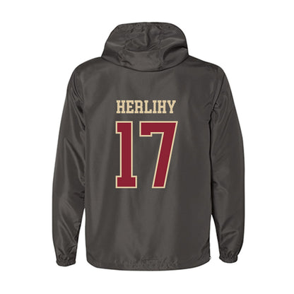 Boston College - NCAA Women's Lacrosse : Lauren Herlihy - Windbreaker-1