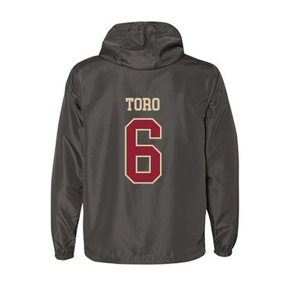 Boston College - NCAA Men's Soccer : Bryan Toro - Windbreaker-1