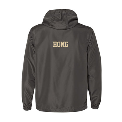 Boston College - NCAA Men's Fencing : Daniel Hong - Windbreaker-1