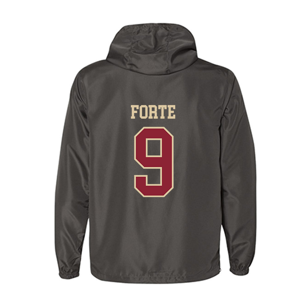Boston College - NCAA Men's Basketball : Chase Forte - Windbreaker-1