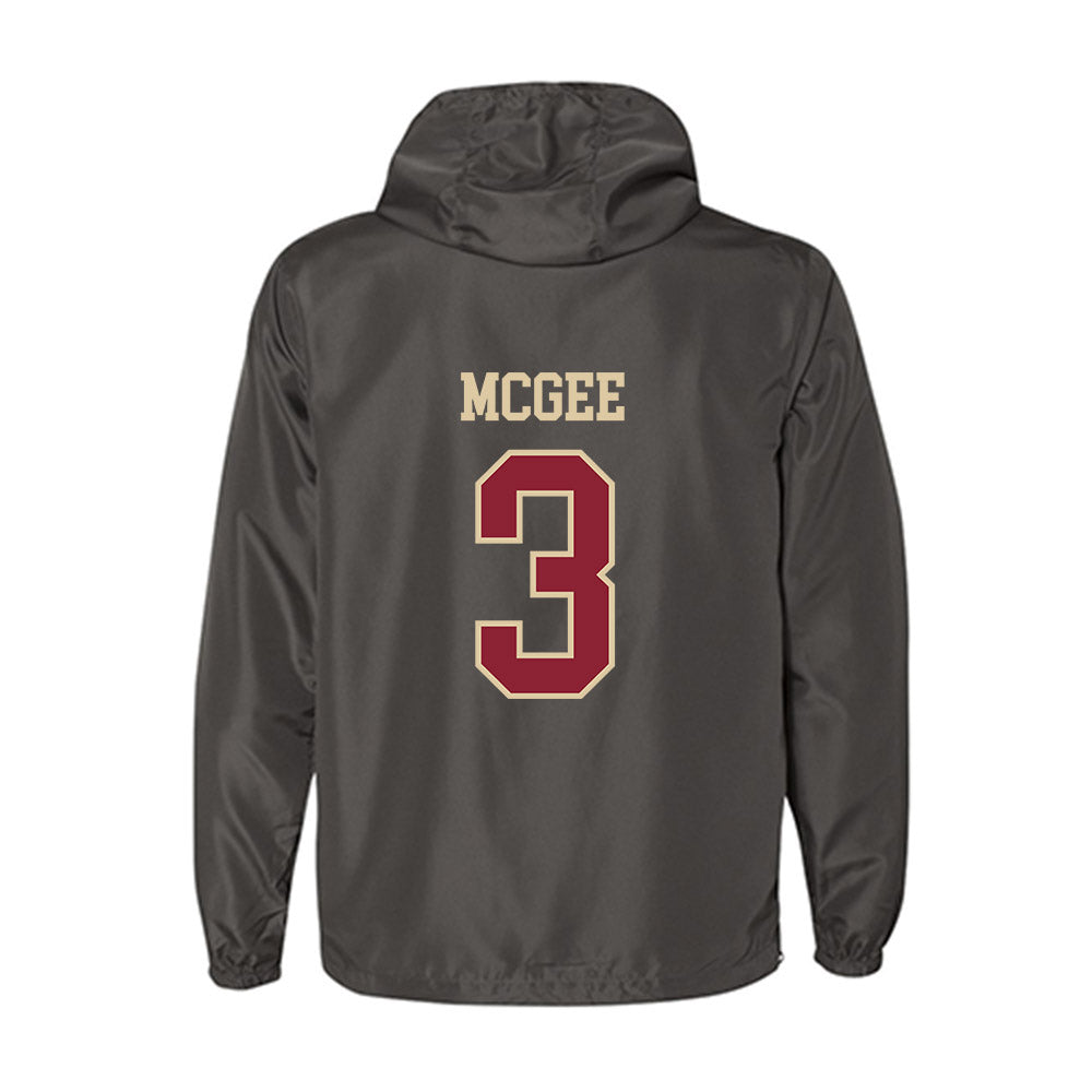 Boston College - NCAA Women's Basketball : Ava McGee - Windbreaker-1
