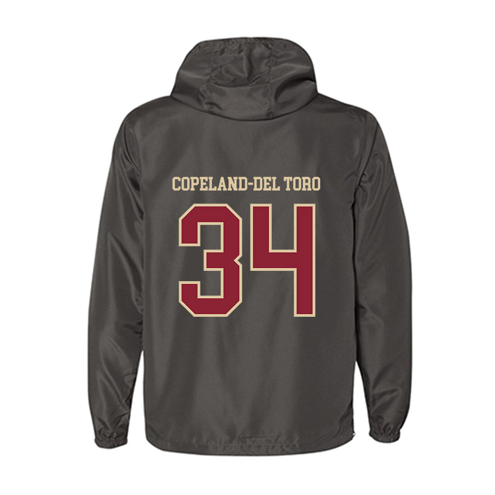 Boston College - NCAA Men's Soccer : Bryce Copeland-Del Toro - Windbreaker-1