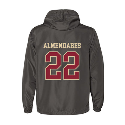 Boston College - NCAA Men's Soccer : Erick Almendares - Windbreaker-1