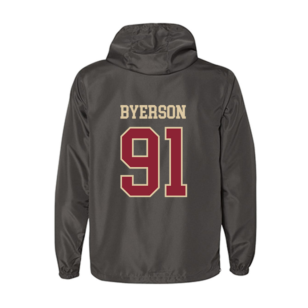 Boston College - NCAA Football : Makai Byerson - Windbreaker-1