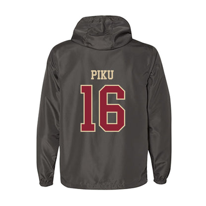 Boston College - NCAA Women's Ice Hockey : Tricia Piku - Windbreaker-1