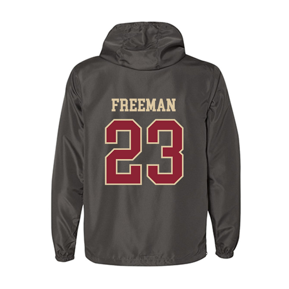 Boston College - NCAA Women's Soccer : Elsa Freeman - Windbreaker-1