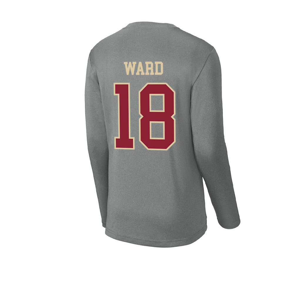 Boston College - NCAA Women's Soccer : Sienna Ward - Activewear Long Sleeve T-Shirt-1
