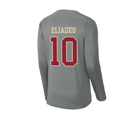 Boston College - NCAA Women's Field Hockey : Zoe Eliades - Activewear Long Sleeve T-Shirt-1