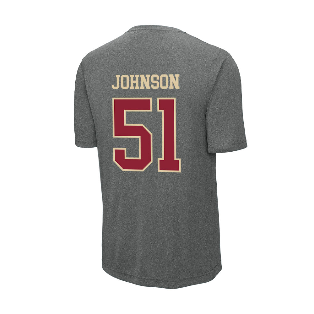 Boston College - NCAA Football : Amir Johnson - Activewear T-Shirt-1