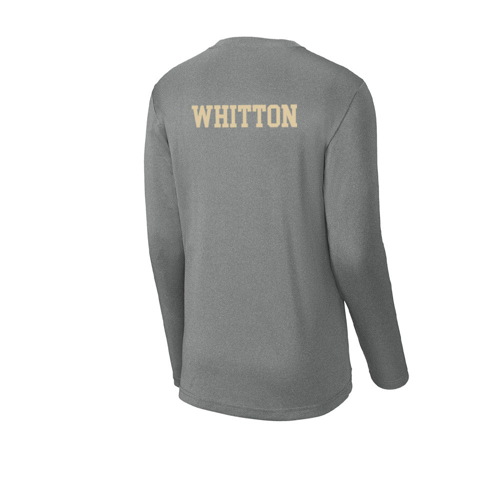 Boston College - NCAA Women's Cross Country : Lindsey Whitton - Activewear Long Sleeve T-Shirt-1
