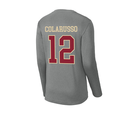 Boston College - NCAA Women's Lacrosse : Giulia Colarusso - Activewear Long Sleeve T-Shirt-1