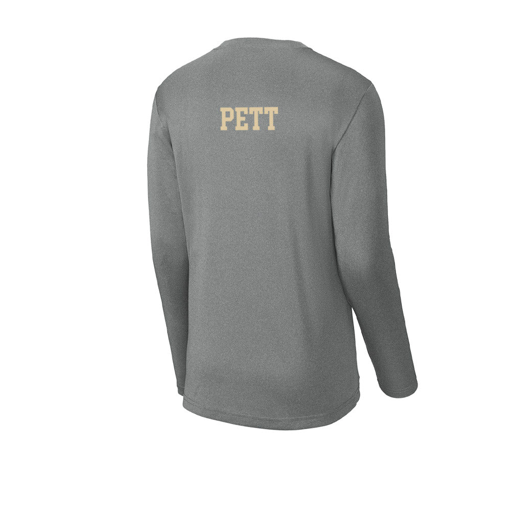 Boston College - NCAA Men's Track & Field : Owen Pett - Activewear Long Sleeve T-Shirt-1