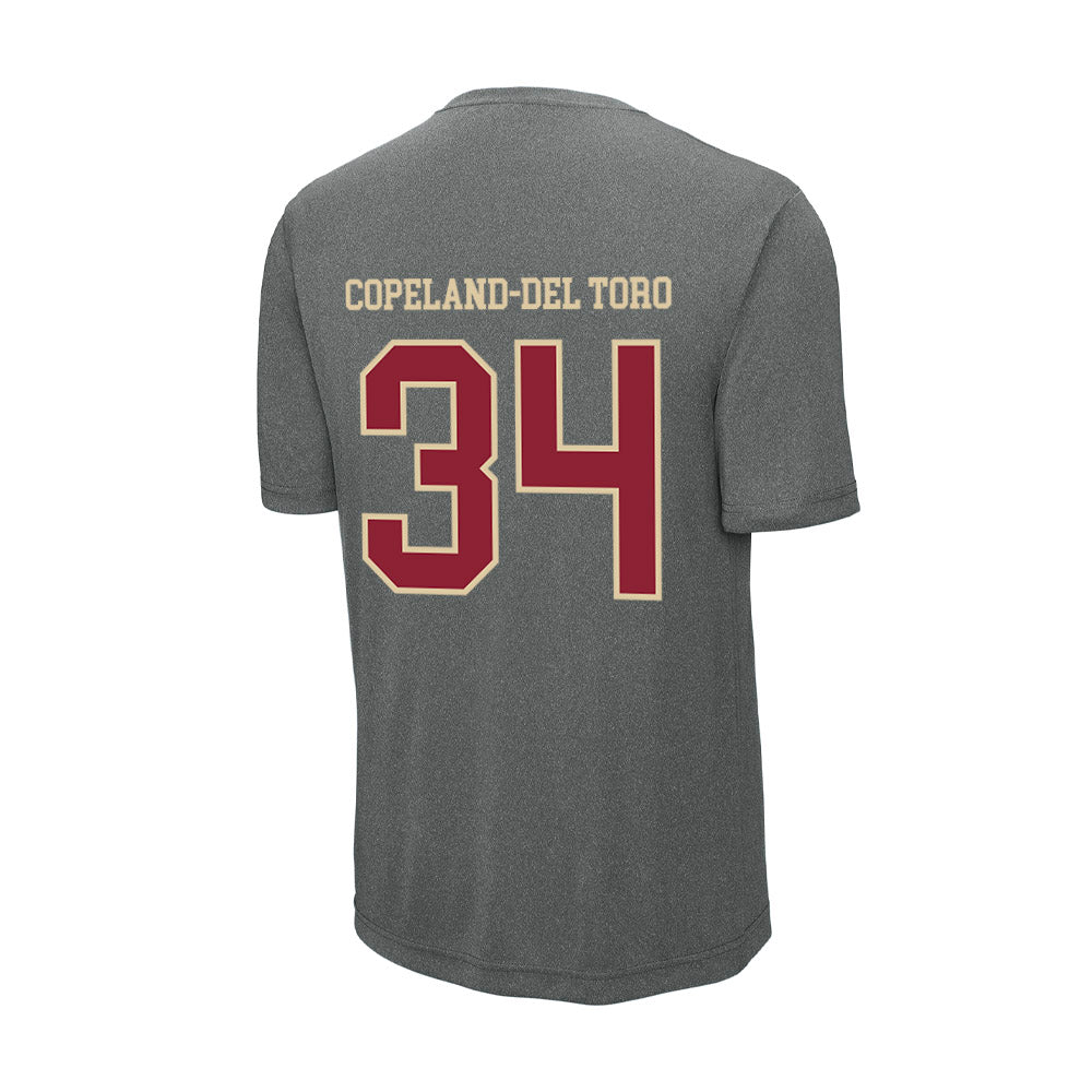 Boston College - NCAA Men's Soccer : Bryce Copeland-Del Toro - Activewear T-Shirt-1