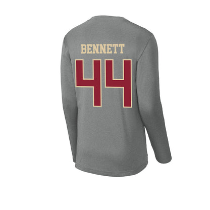 Boston College - NCAA Women's Lacrosse : Chrystina Bennett - Activewear Long Sleeve T-Shirt-1
