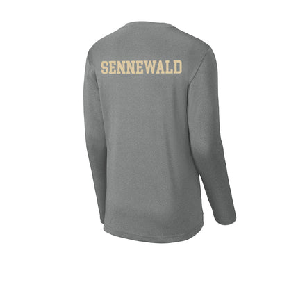 Boston College - NCAA Men's Fencing : Alex Sennewald - Activewear Long Sleeve T-Shirt-1