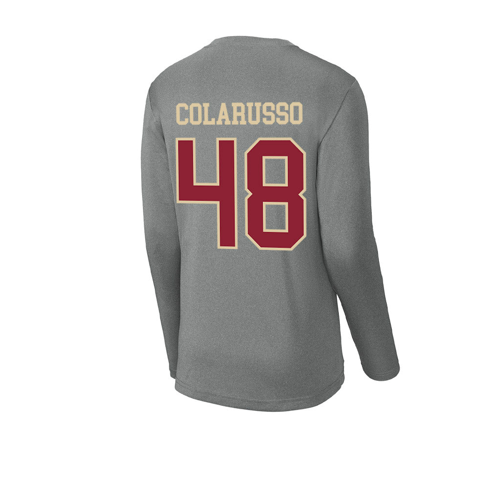 Boston College - NCAA Baseball : AJ Colarusso - Activewear Long Sleeve T-Shirt-1