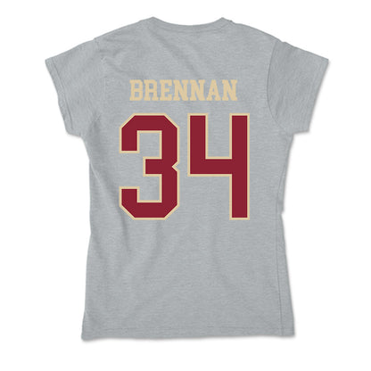 Boston College - NCAA Football : Duke Brennan - Soft Style Women’s T-Shirt-1