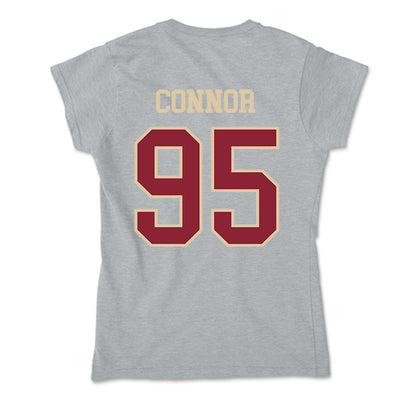 Boston College - NCAA Football : Liam Connor - Soft Style Women’s T-Shirt-1