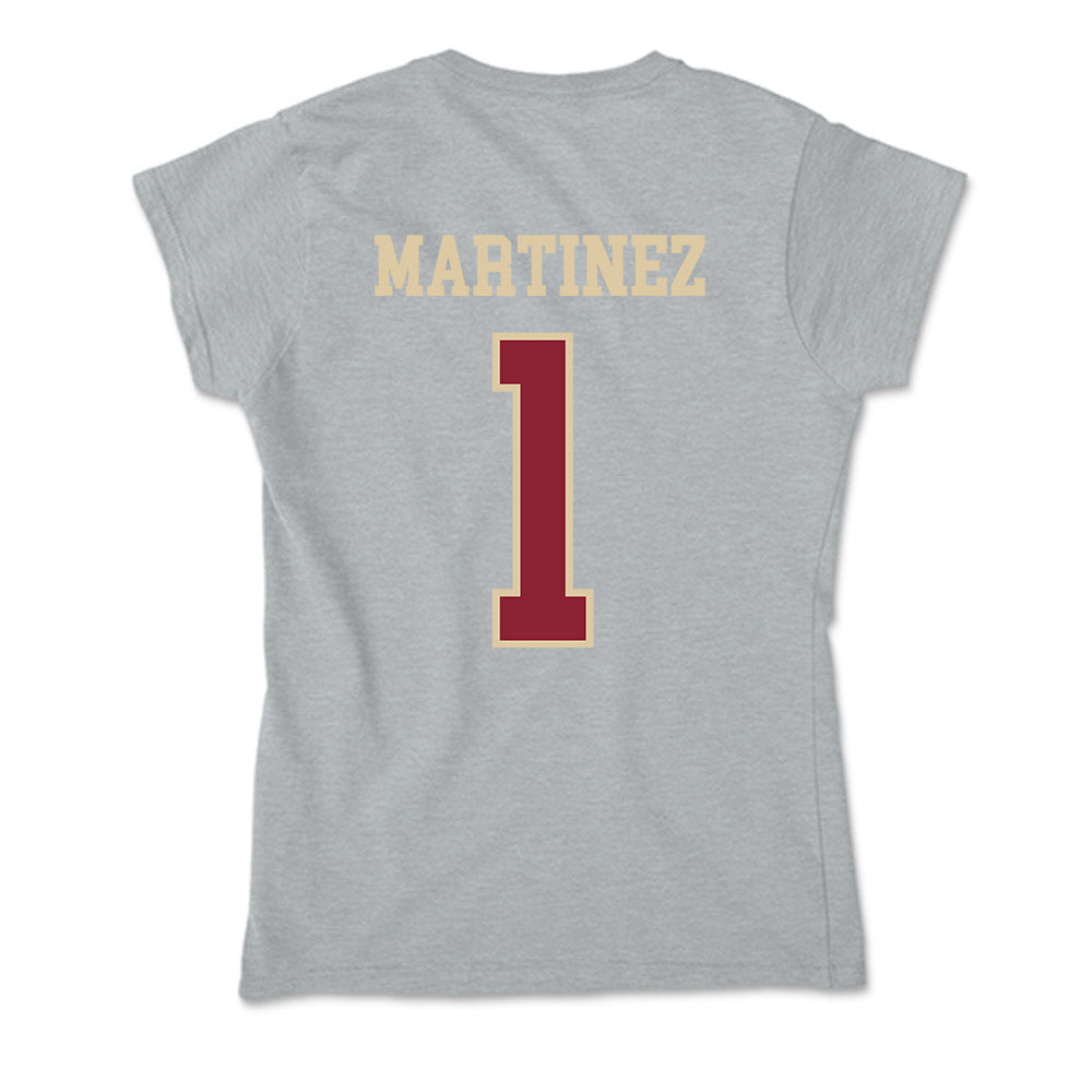 Boston College - NCAA Baseball : Sean Martinez - Soft Style Women’s T-Shirt-1