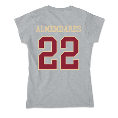Boston College - NCAA Men's Soccer : Erick Almendares - Soft Style Women’s T-Shirt-1