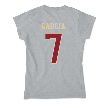 Boston College - NCAA Baseball : Esteban Garcia - Soft Style Women’s T-Shirt-1