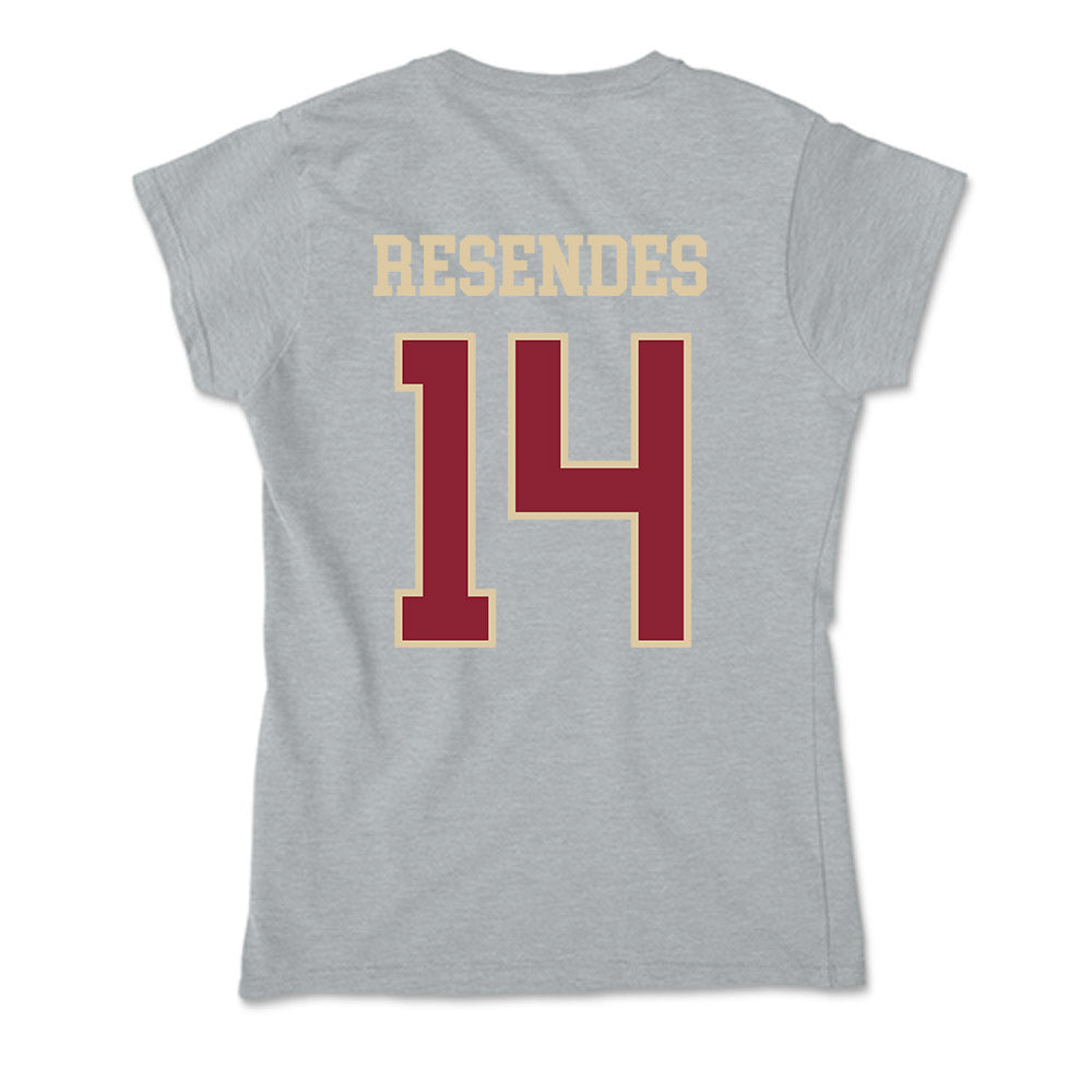 Boston College - NCAA Men's Ice Hockey : Landan Resendes - Soft Style Women’s T-Shirt-1