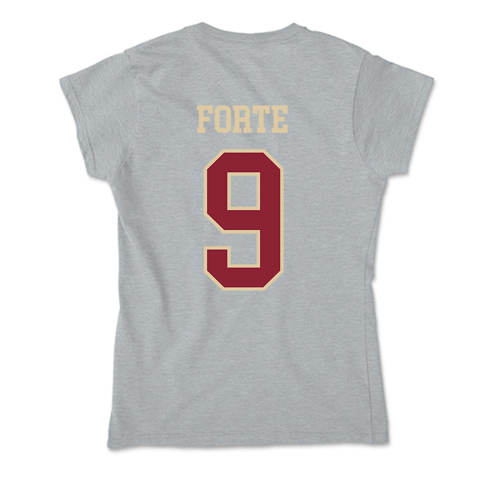 Boston College - NCAA Men's Basketball : Chase Forte - Soft Style Women’s T-Shirt-1