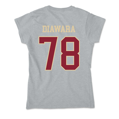 Boston College - NCAA Football : Souleye Diawara - Soft Style Women’s T-Shirt-1