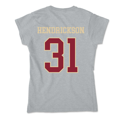 Boston College - NCAA Baseball : Carter Hendrickson - Soft Style Women’s T-Shirt-1