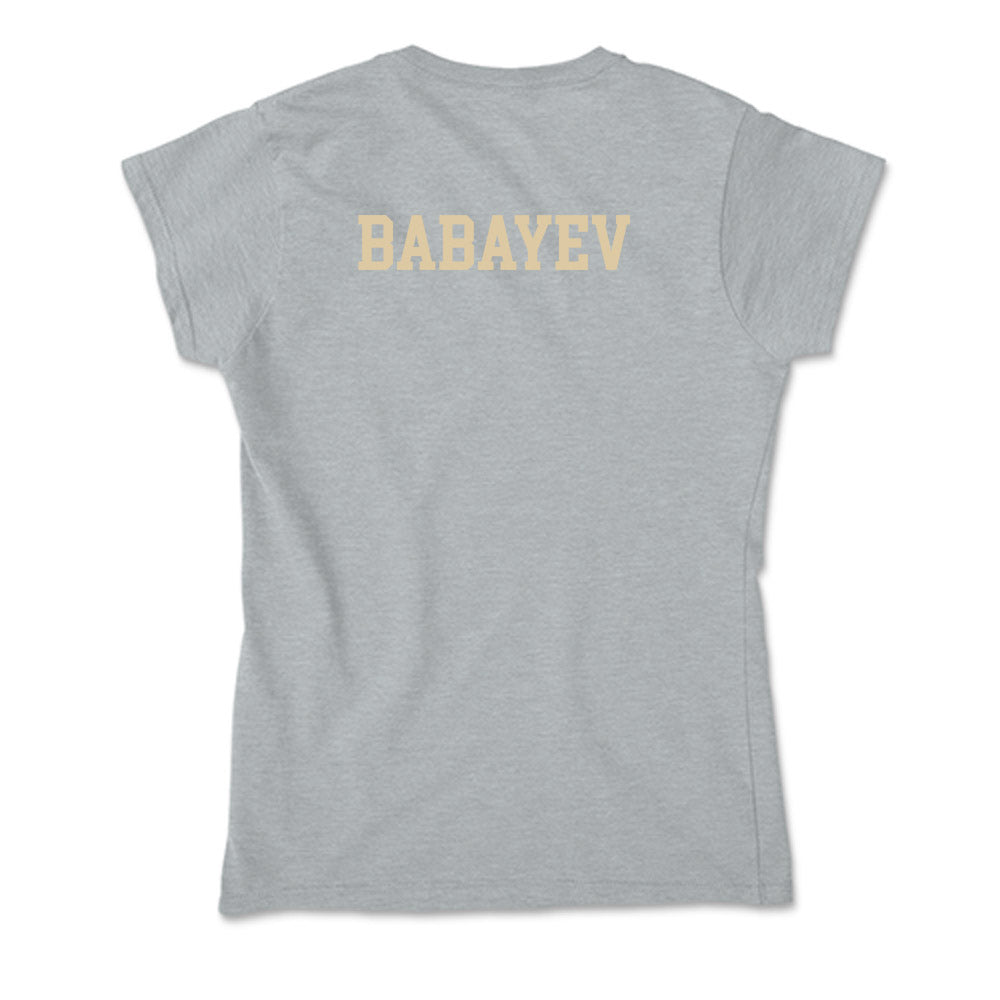 Boston College - NCAA Men's Fencing : Gabriel Babayev - Soft Style Women’s T-Shirt-1