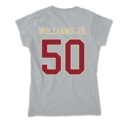 Boston College - NCAA Football : Denzil Williams Jr. - Soft Style Women’s T-Shirt-1
