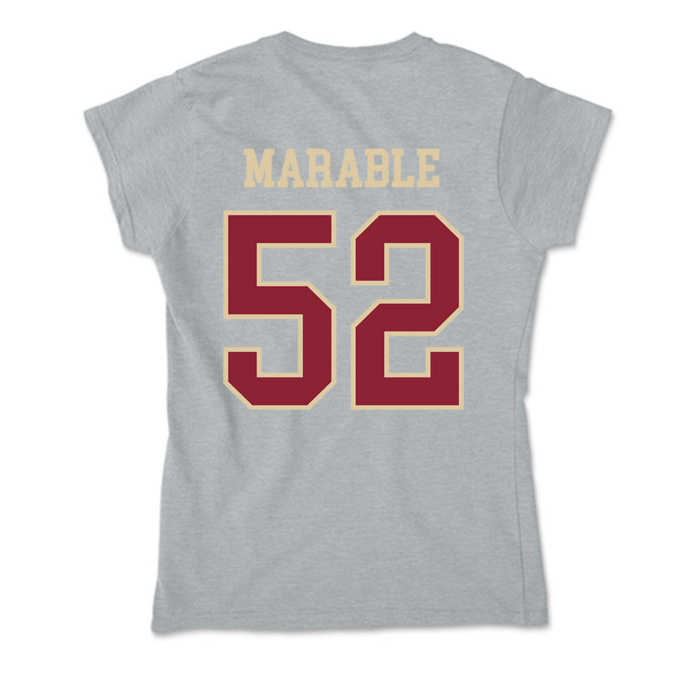 Boston College - NCAA Football : Chris Marable - Soft Style Women’s T-Shirt-1