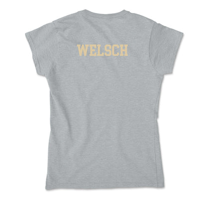 Boston College - NCAA Women's Swimming & Diving : Layla Welsch - Soft Style Women’s T-Shirt-1