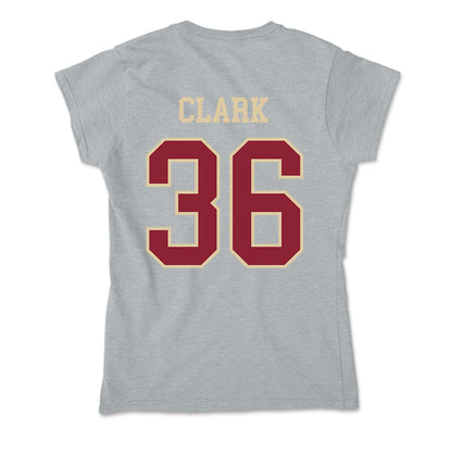 Boston College - NCAA Football : Hunter Clark - Soft Style Women’s T-Shirt-1