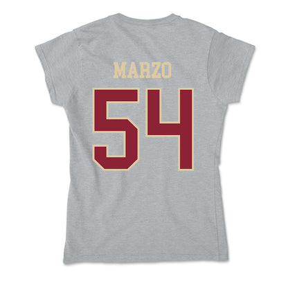 Boston College - NCAA Baseball : Ethan Marzo - Soft Style Women’s T-Shirt-1