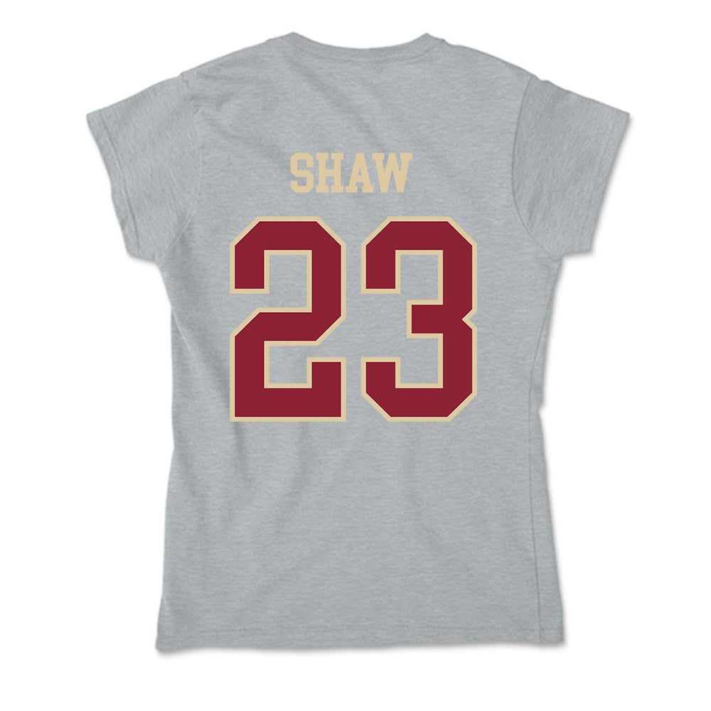 Boston College - NCAA Men's Basketball : Aidan Shaw - Soft Style Women’s T-Shirt-1