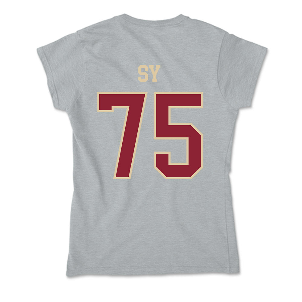 Boston College - NCAA Football : Pape Sy - Soft Style Women’s T-Shirt-1
