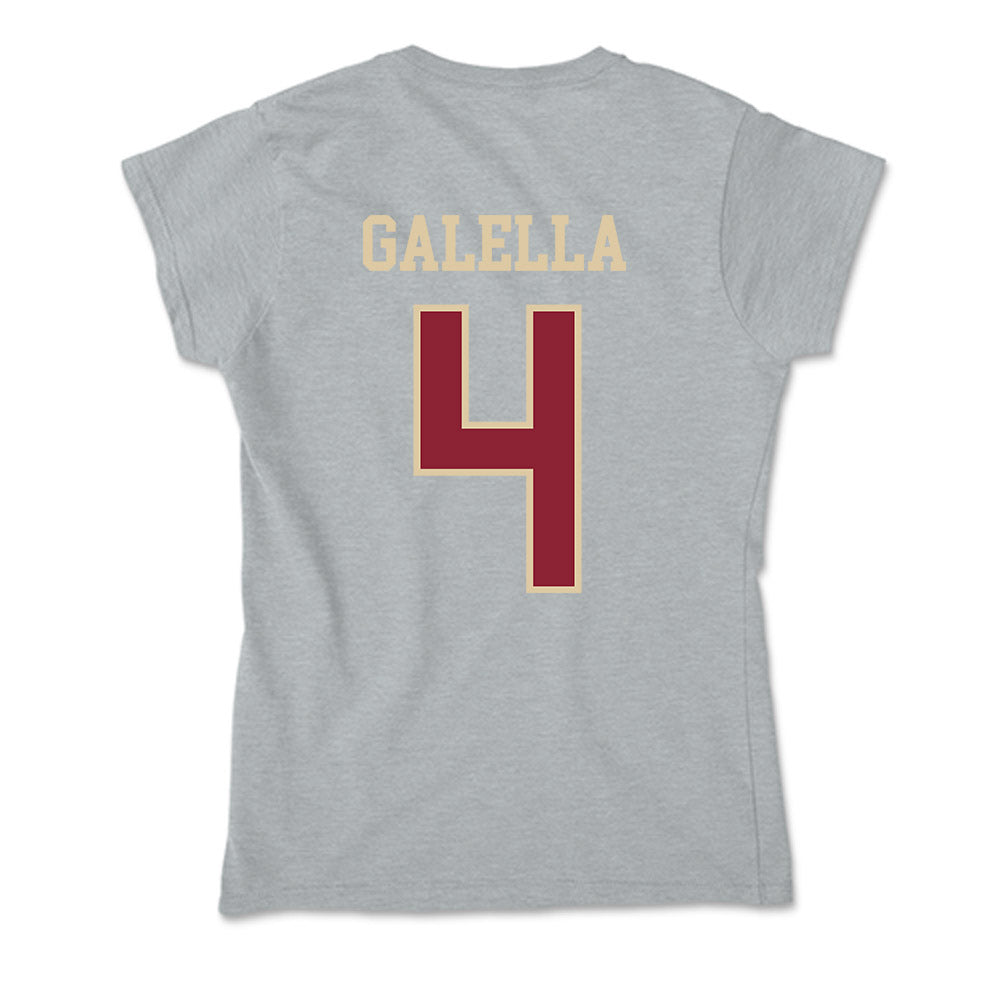 Boston College - NCAA Softball : Mia Galella - Soft Style Women’s T-Shirt-1