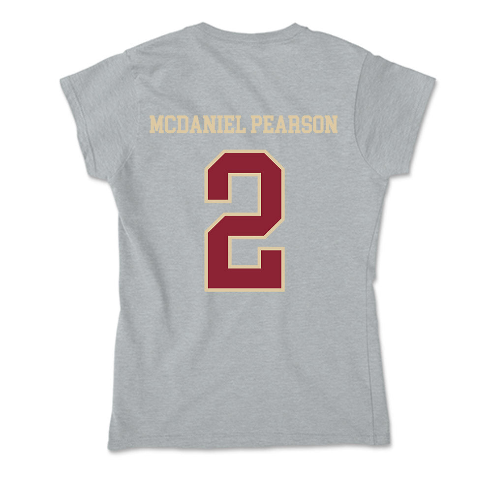 Boston College - NCAA Women's Basketball : Teionni McDaniel Pearson - Soft Style Women’s T-Shirt-1