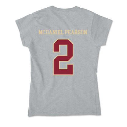 Boston College - NCAA Women's Basketball : Teionni McDaniel Pearson - Soft Style Women’s T-Shirt-1