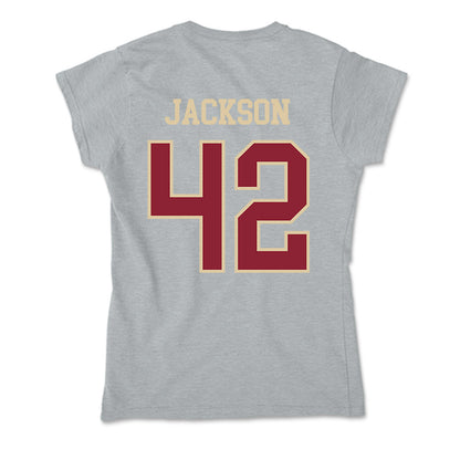 Boston College - NCAA Softball : Emma Jackson - Soft Style Women’s T-Shirt-1