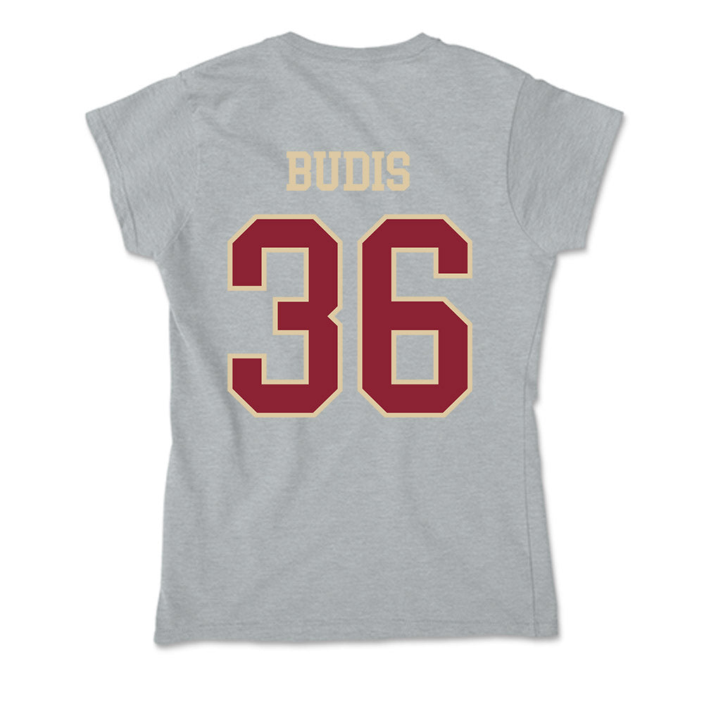 Boston College - NCAA Baseball : Sean Budis - Soft Style Women’s T-Shirt-1