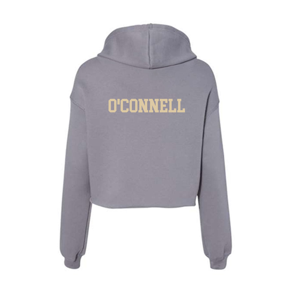 Boston College - NCAA Women's Rowing : Molly O'Connell - Women's Crop Fleece Hoodie-1