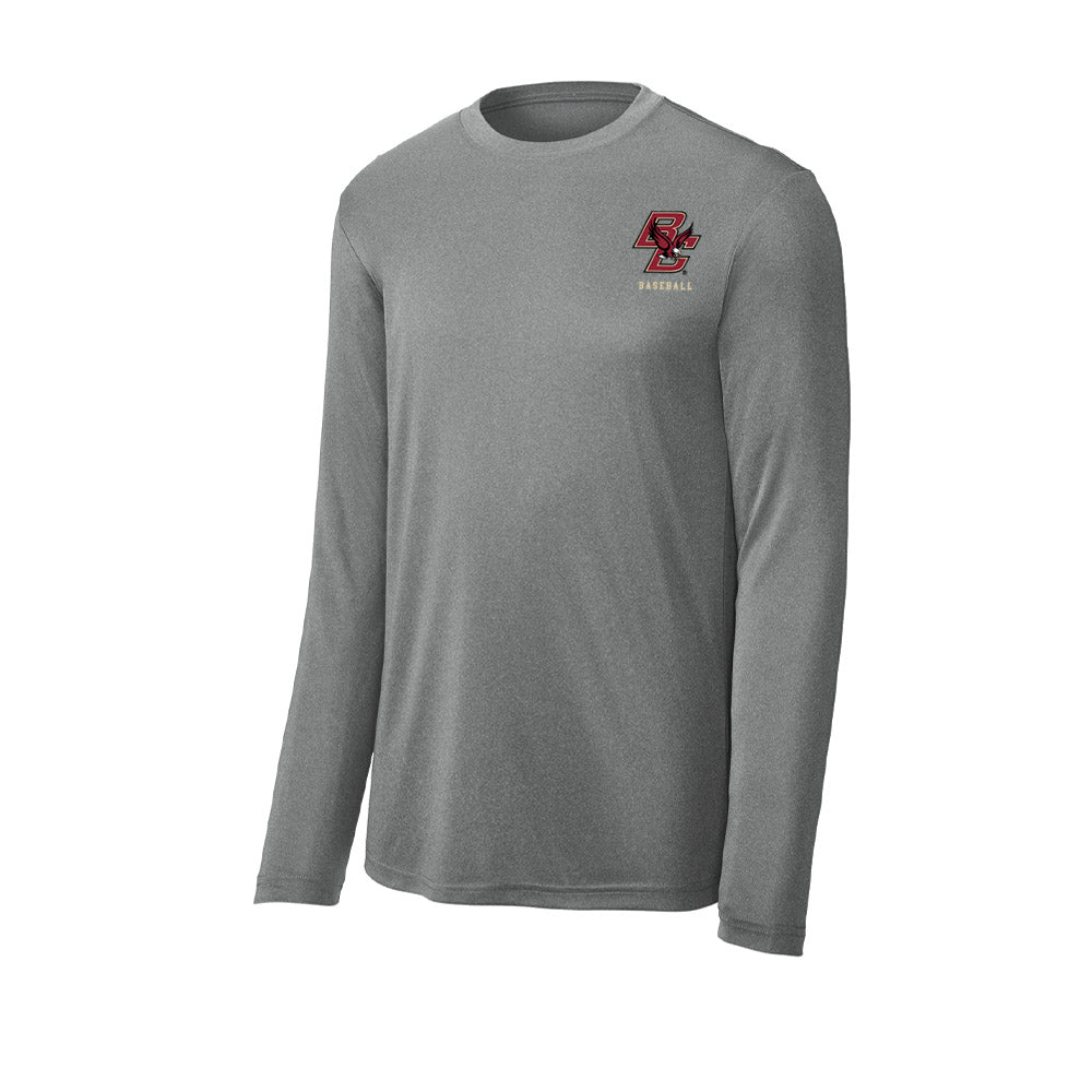 Boston College - NCAA Baseball : Gunnar Johnson - Activewear Long Sleeve T-Shirt-0