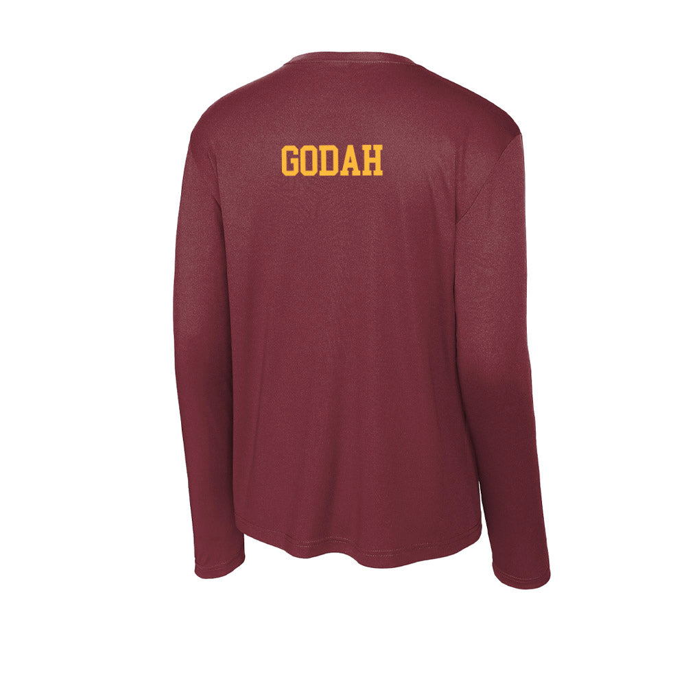 Minnesota - NCAA Women's Track & Field : Victory Godah - Activewear Long Sleeve T-Shirt-1